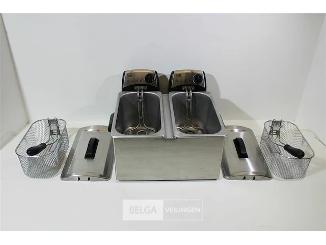 Fritel fr 1355 duo professionele friteuse - afbeelding 3 van  4