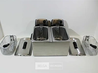 Fritel fr 1355 duo professionele friteuse - afbeelding 3 van  4