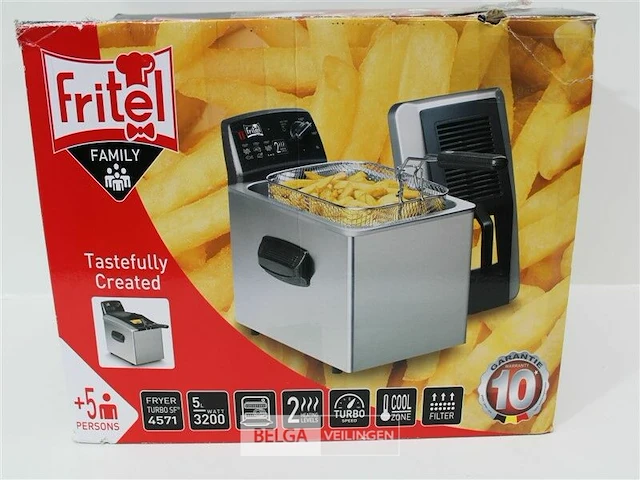 Fritel turbo sf 4571 professionele friteuse - afbeelding 4 van  4