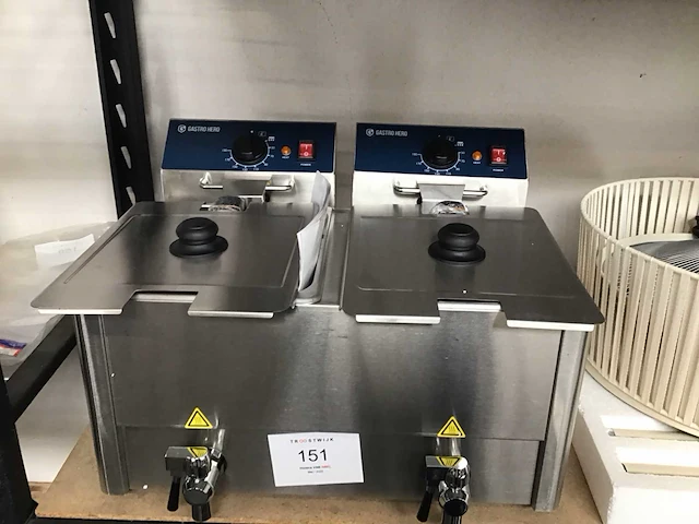 Friteuse 2x 8l - afbeelding 1 van  9