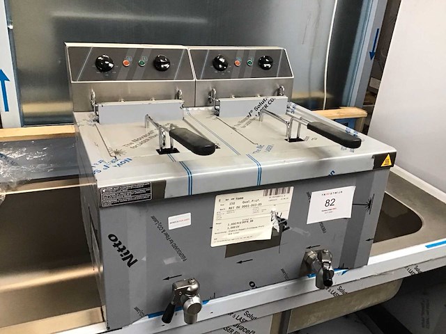 Friteuse 2x 8l - afbeelding 1 van  8