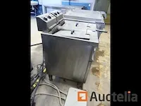 Friteuse dubbele bak afi esd 20