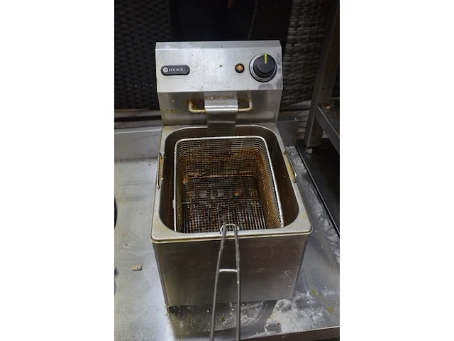 Friteuse hendi, inox friteuse 2 potten combi steel (24,25) - afbeelding 7 van  8