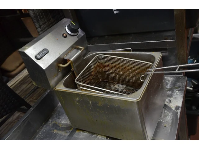 Friteuse hendi, inox friteuse 2 potten combi steel (24,25) - afbeelding 8 van  8