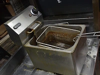 Friteuse hendi, inox friteuse 2 potten combi steel (24,25) - afbeelding 8 van  8