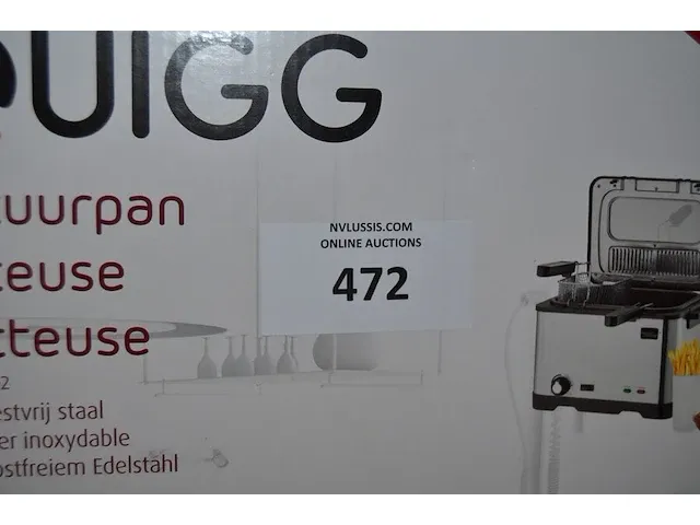 Friteuse quigg 2000w, ventilatorkachel sencys, radio sony, tafellamp, 2 schalen - afbeelding 2 van  7