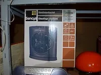 Friteuse quigg 2000w, ventilatorkachel sencys, radio sony, tafellamp, 2 schalen - afbeelding 7 van  7
