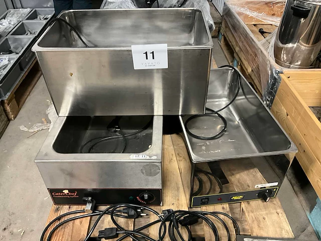 Friteuses en au bain marie (5x) - afbeelding 6 van  11