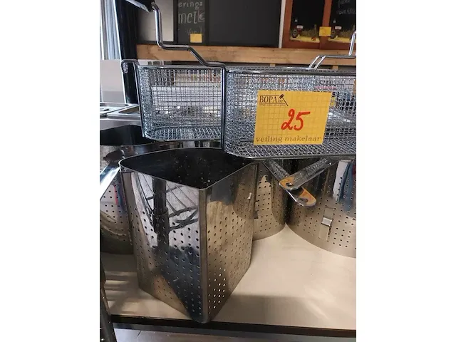 Frituurmandjes en pastamandjes. 6 stuks - afbeelding 4 van  4
