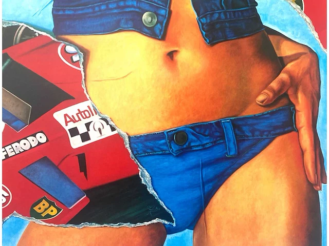 Fritz köthe - lot van 4 pop art offset prints - afbeelding 13 van  21