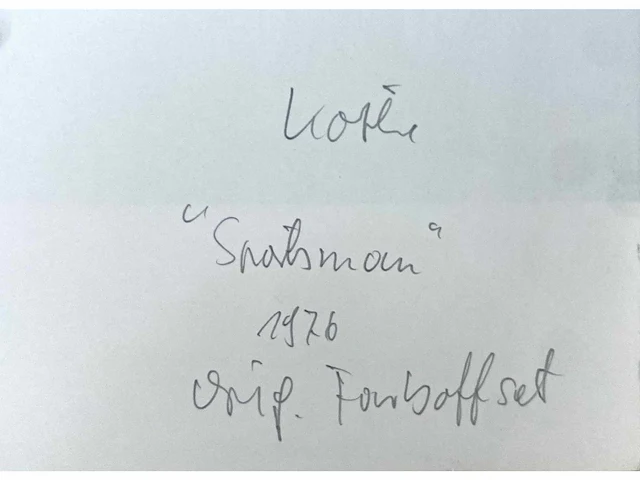 Fritz köthe - lot van 4 pop art offset prints - afbeelding 18 van  21