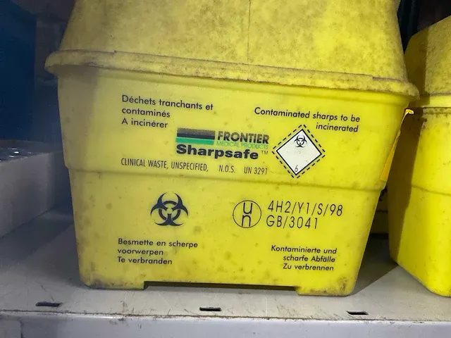 Frontier sharpsafe naaldcontainer (9x) - afbeelding 2 van  2