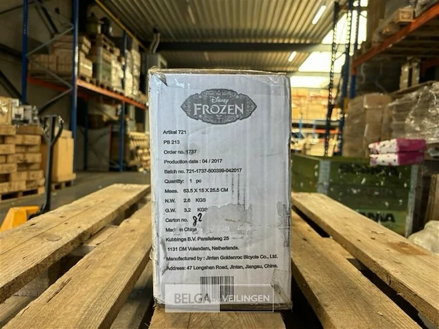 Frozen kinderloopfiets - afbeelding 2 van  3