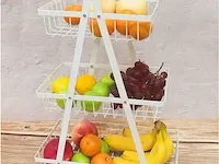 Fruitschaal, 3 etagère - afbeelding 1 van  2