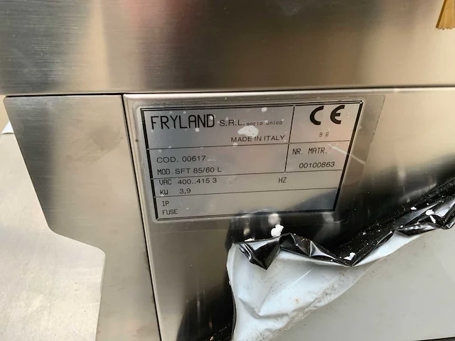 Fryland sft 85/60 l bakplaat - afbeelding 6 van  6