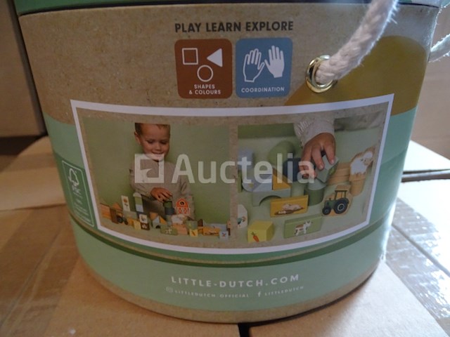 Fsc vaten bouwstenen - little farm little dutch - afbeelding 2 van  2