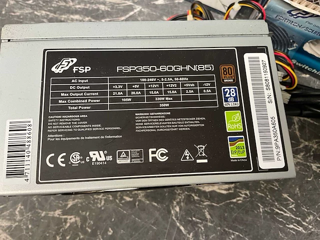 Fsp 350-60ghn power supply (6x) - afbeelding 5 van  5