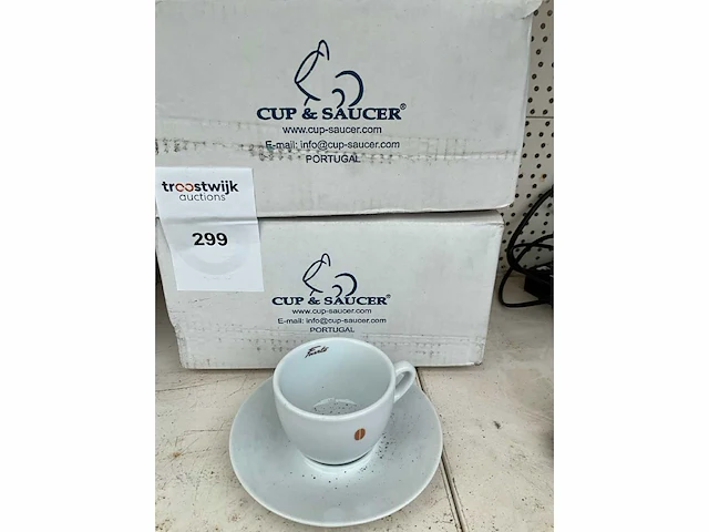 Fuerto koffie kop met onderbord (12x) - afbeelding 1 van  1