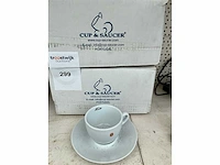 Fuerto koffie kop met onderbord (12x) - afbeelding 1 van  1