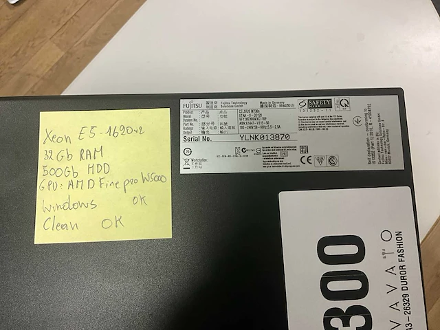 Fujitsu celsius m730n desktop - afbeelding 4 van  4