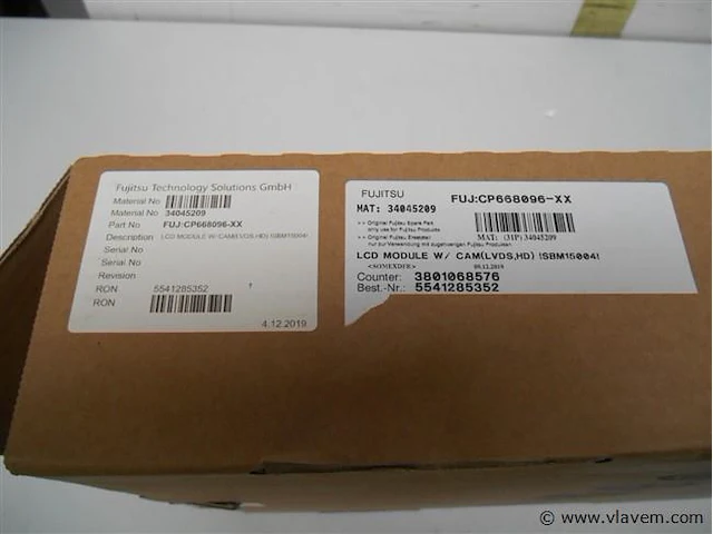 Fujitsu lcd module fuj-cp668096-xx - afbeelding 1 van  1