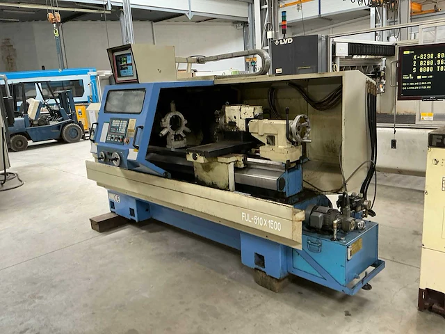 Fulland ful 510x1500 cnc draaibank - afbeelding 9 van  15