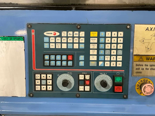 Fulland ful 510x1500 cnc draaibank - afbeelding 14 van  15