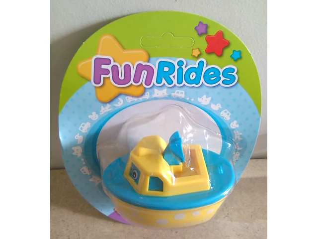 Fun rides boot geel - afbeelding 4 van  7