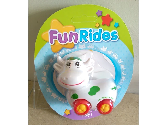 Fun rides koe wit - afbeelding 1 van  7