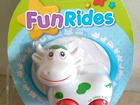 Fun rides koe wit - afbeelding 1 van  7