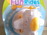 Fun rides vliegtuig wit - afbeelding 4 van  7