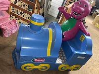 Fun2 learn - barney & friends train - kiddy ride - afbeelding 1 van  7