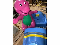 Fun2 learn - barney & friends train - kiddy ride - afbeelding 7 van  7