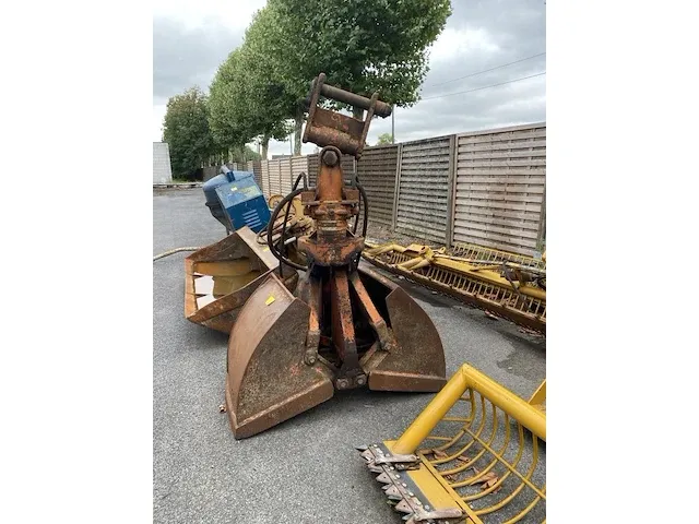 Fundering grijper met rotor voor graafkraan - afbeelding 2 van  4
