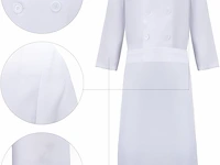 Funhoo linguini kokskostuum + muis haarband (xl) - afbeelding 3 van  3