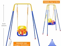 Funlio 3-in-1 peuterschommelset - afbeelding 2 van  3