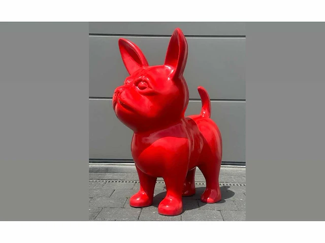 Funny chihuahua h90cm red - afbeelding 1 van  1