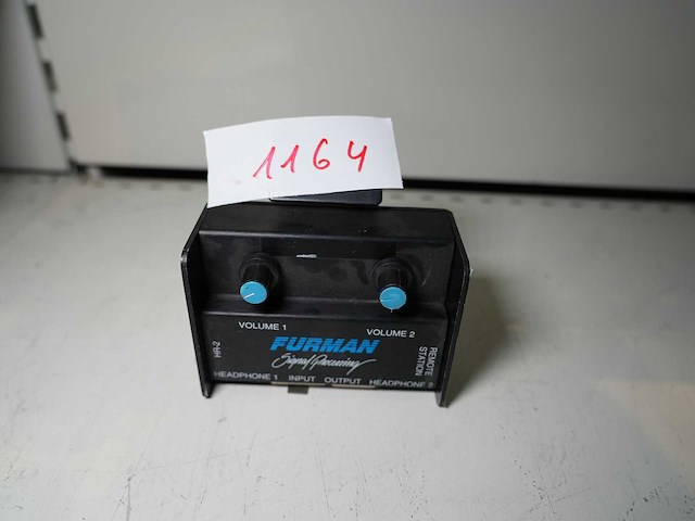 Furman - hr-2 - headphone remote station - afbeelding 1 van  2