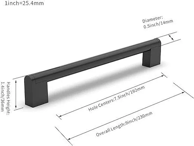 Furniware 10 stuks kasthandgreep - afbeelding 2 van  2