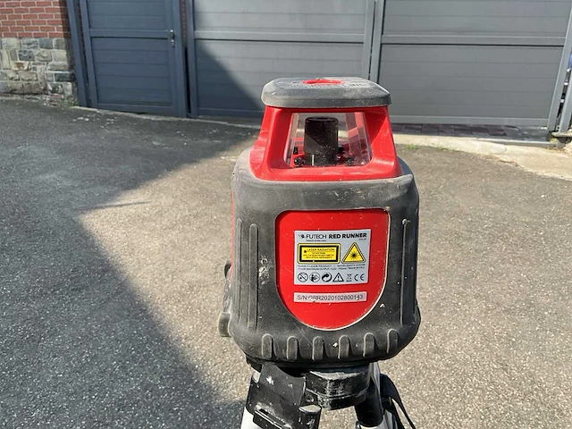Futech red runner roterende bouwlaser met ontvanger - afbeelding 3 van  7