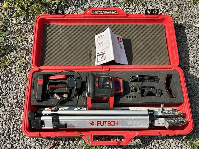 Futech red runner roterende bouwlaser met ontvanger - afbeelding 6 van  7