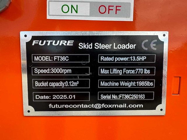 Future - 2025 - ft36c - compacte rupsschranklader - afbeelding 26 van  32