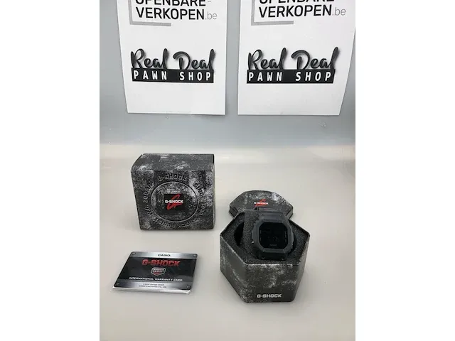 G-shock classic style dw-5600bb-1er classic - basic black horloge - afbeelding 1 van  3