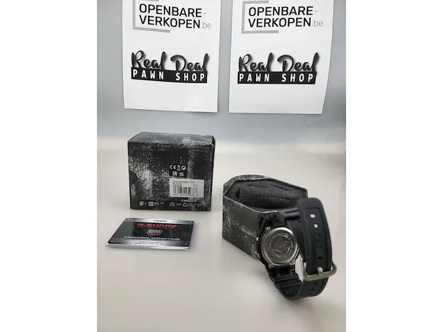 G-shock classic style dw-5600bb-1er classic - basic black horloge - afbeelding 3 van  3