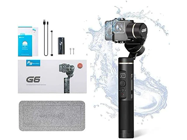 G6 handheld 3-axis gopro gimbal stabilizer - afbeelding 1 van  3