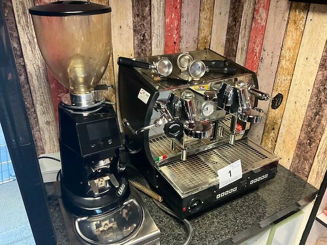 Ga koffie- & espressomachine + koffiemolen fiorenzato - afbeelding 1 van  26