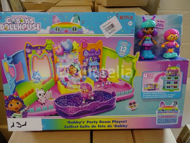 Gabby's poppenhuis speelkamer set - afbeelding 1 van  2
