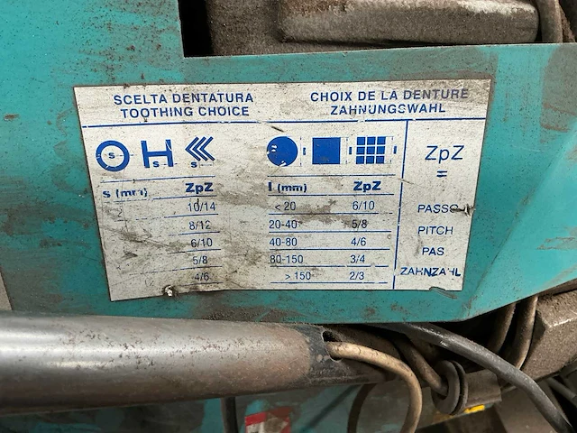 Gaco bandzaagmachine - afbeelding 3 van  12