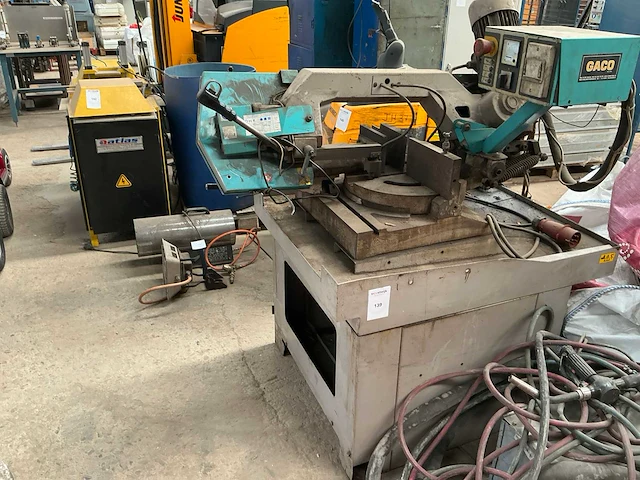 Gaco bandzaagmachine - afbeelding 1 van  12