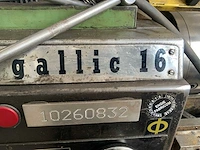 Gallic 16 draaibank - afbeelding 8 van  18
